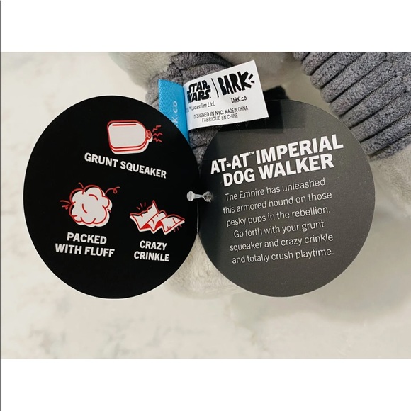 NWT Bark Box Star Wars AT-AT Imperial Dog Walker Dog Toy Limited Edition M/L - Picture 6 of 8